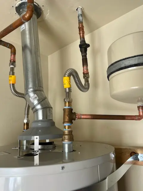 Water heater installation and plumbing repair in Arrowhead Village